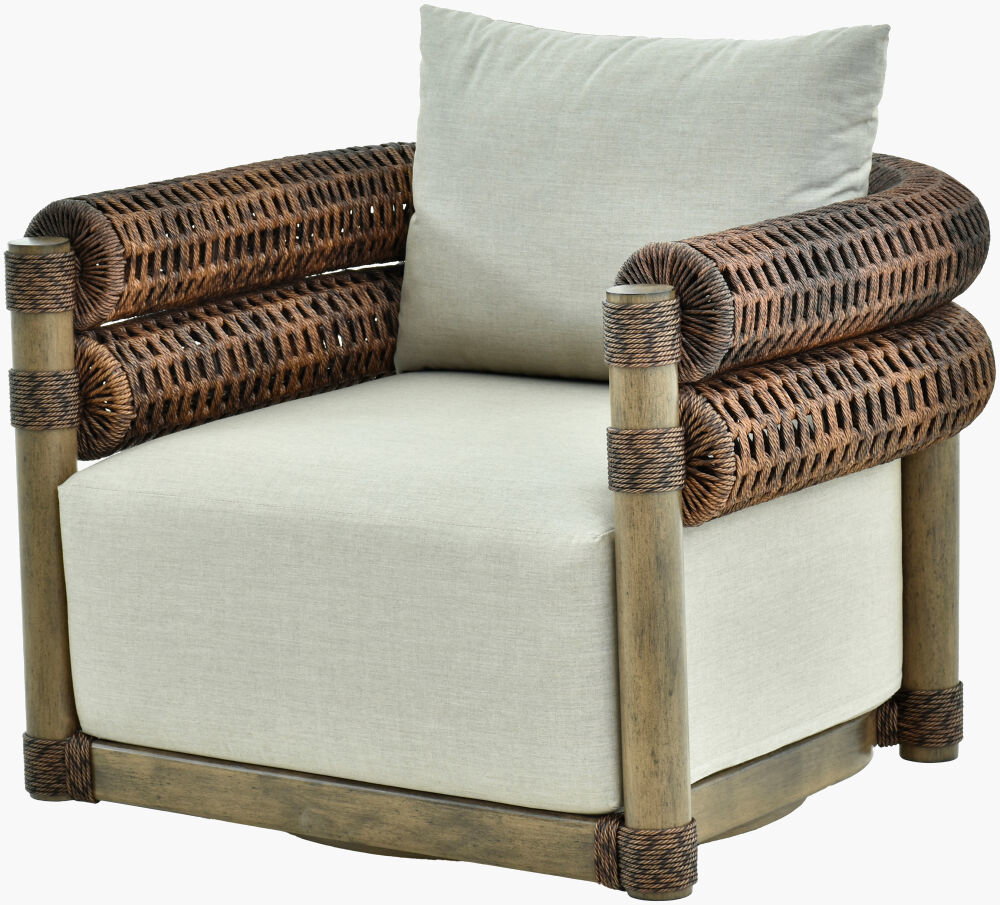 Porta Swivel Chair, Accent Chair by Surya, 38" width x 28" height