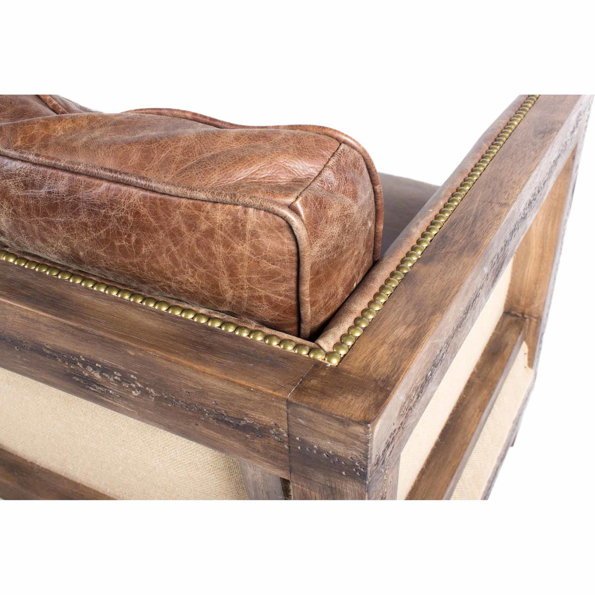 Darlington Sofa Light Brown, Sofas & Sectional by Moe's Home, 72" width x 31.5" height x 31" depth View 7