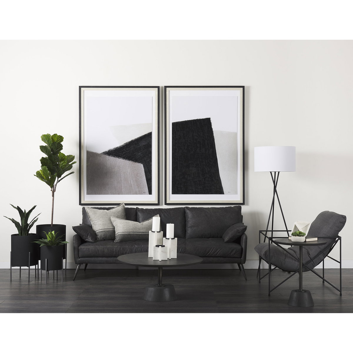 Sophia 5.5 L x 5.5 W x 8.5 H White Marble Decor Stand, Decorative Object by Mercana, 5.5" length x 5.5" width x 8.5" height View 2