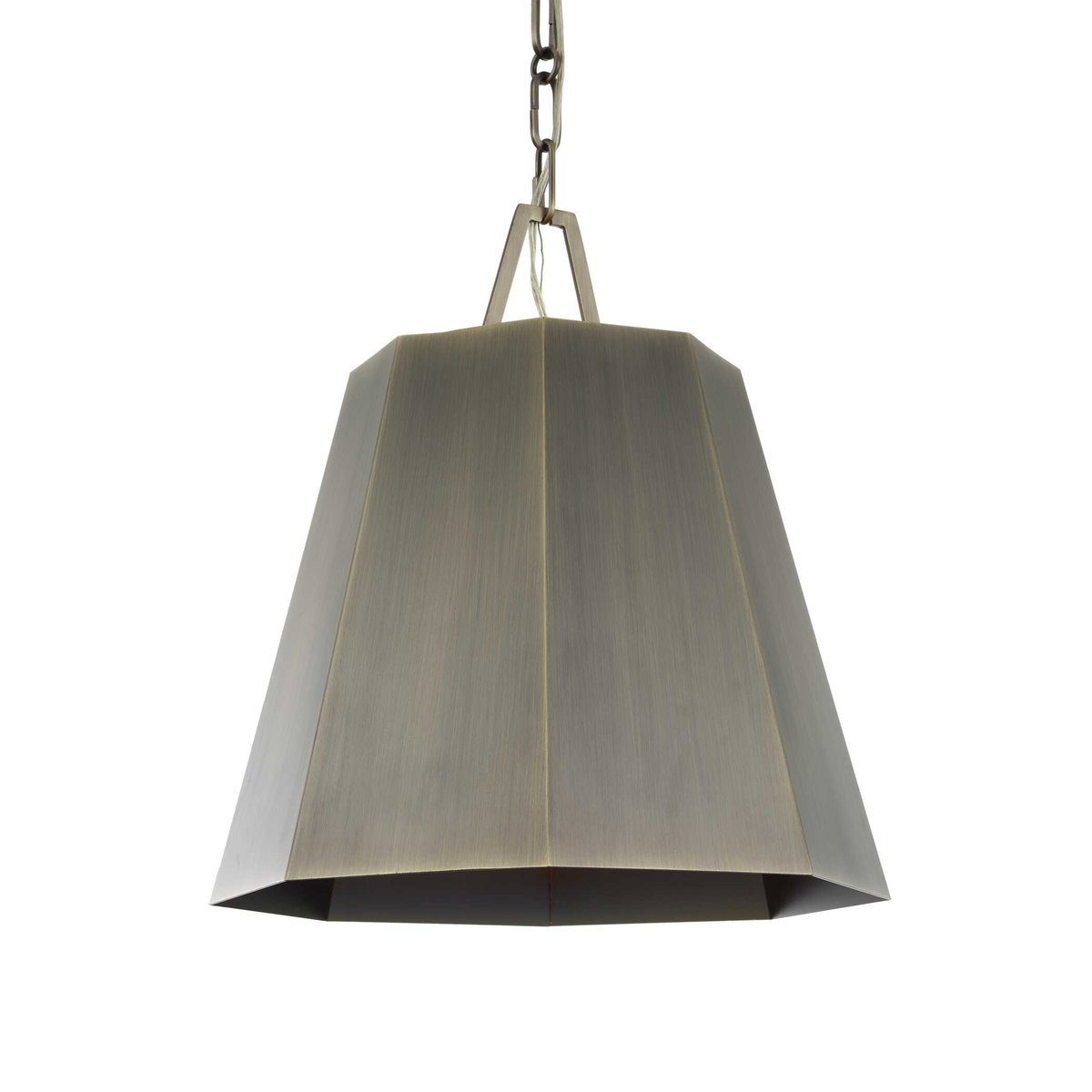 Granada 1 Light Hexagon Pendant, by Uttermost, 1'3" width x 1'4" height x 1'3" depth View 3