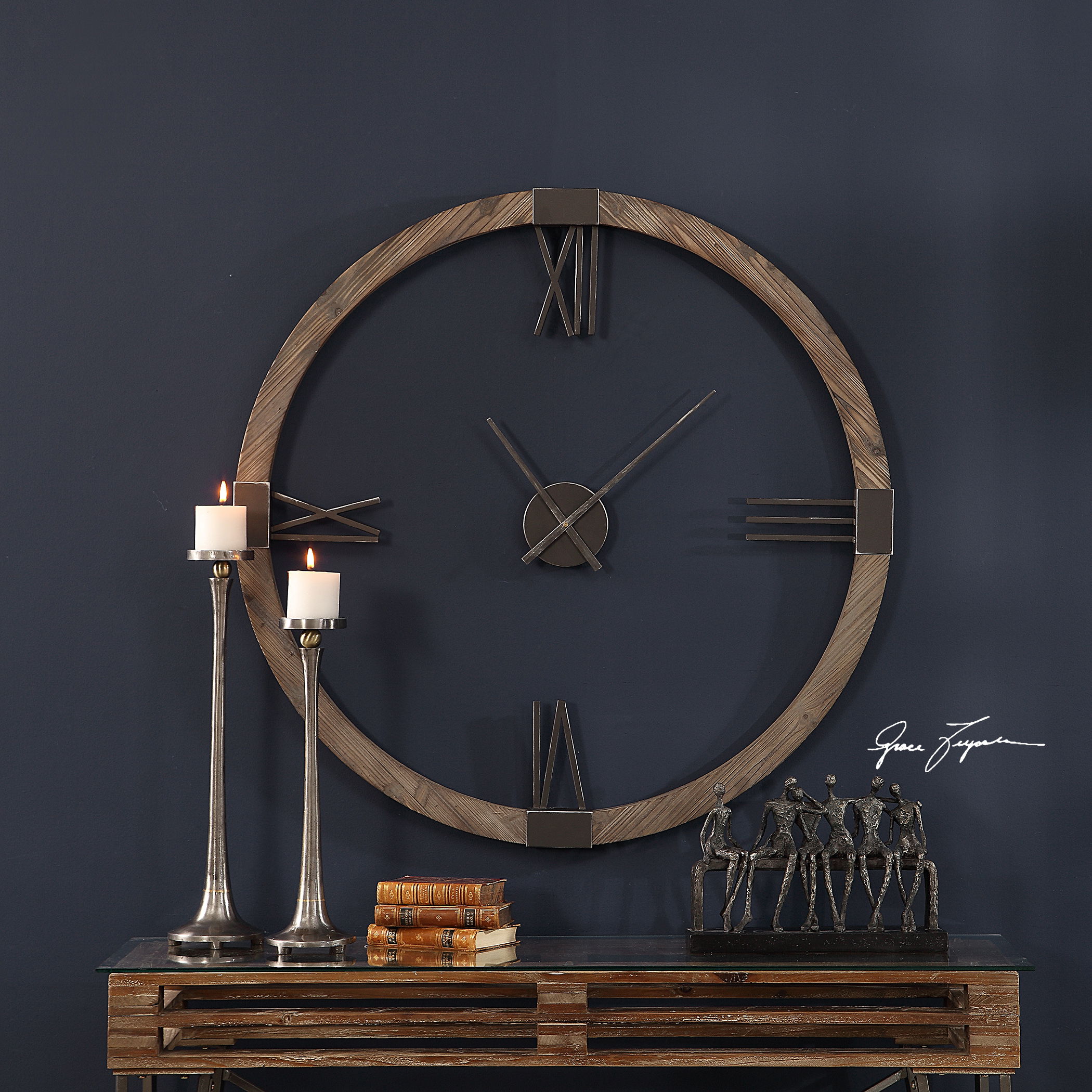 Marcelo Modern Wall Clock large image 