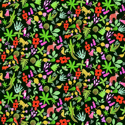 Selva Green Peel & Stick Wallpaper