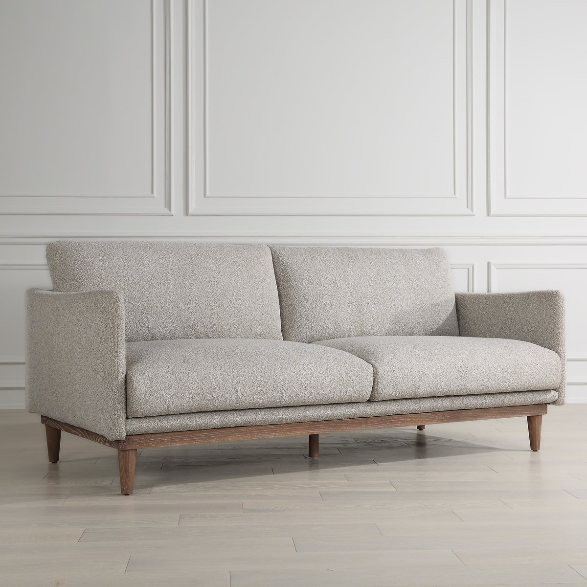 Freefall Gray Ceruse Sofa, Sofas & Sectional by Uttermost, 83" width x 33" height x 36.25" depth View 13