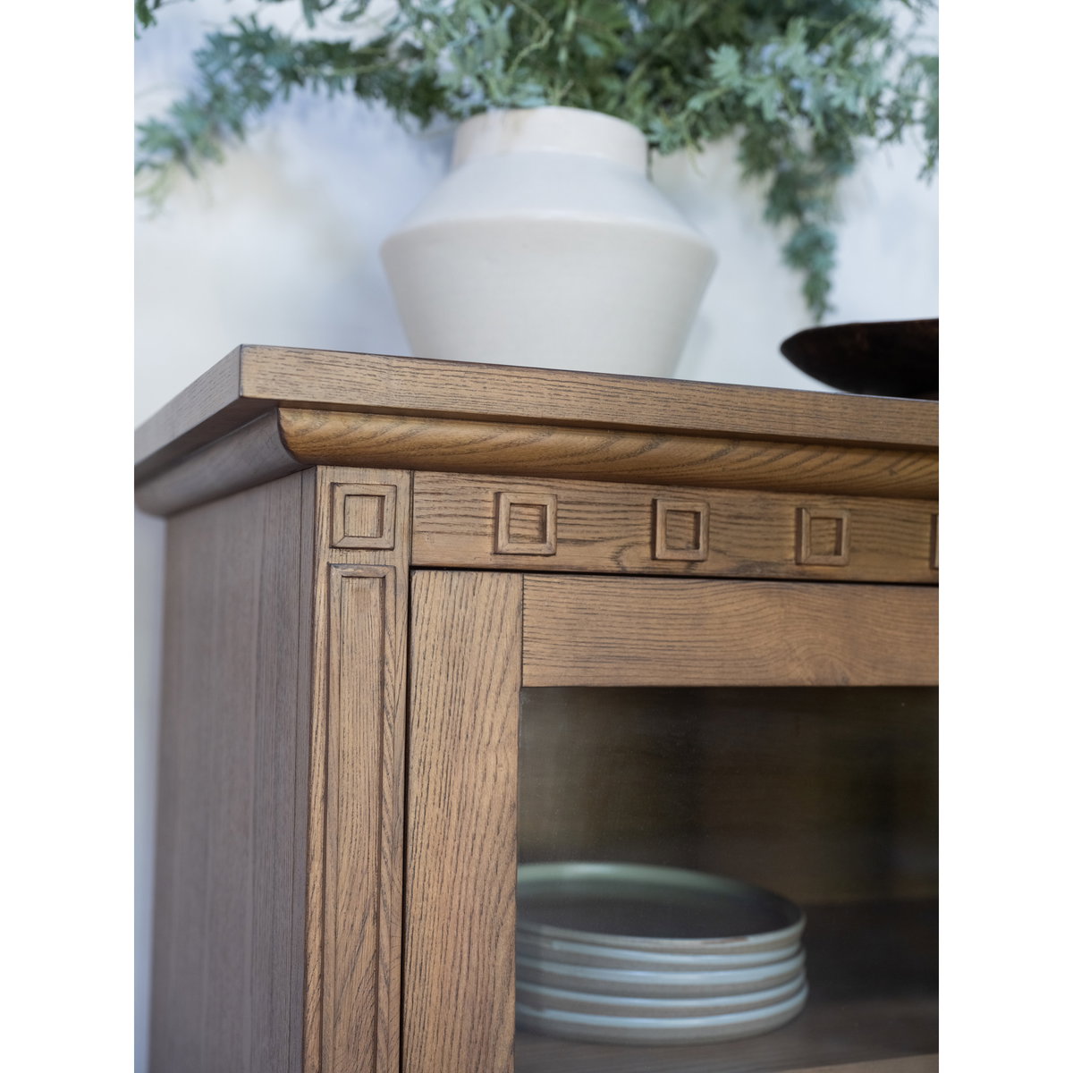 Lillian Sideboard Brown, Cabinets & Sideboard by Moe's Home, 83.7" width x 33.9" height x 24" depth View 11