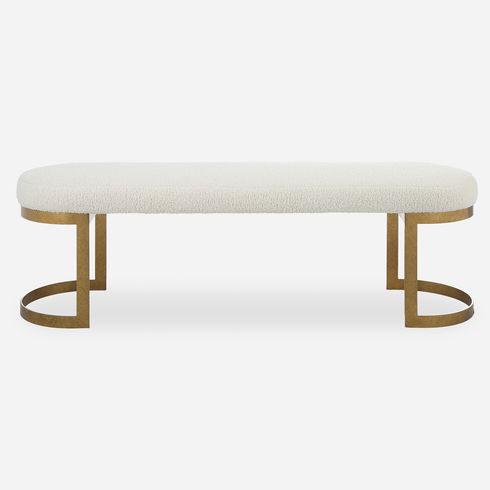 Infinity Gold Bench