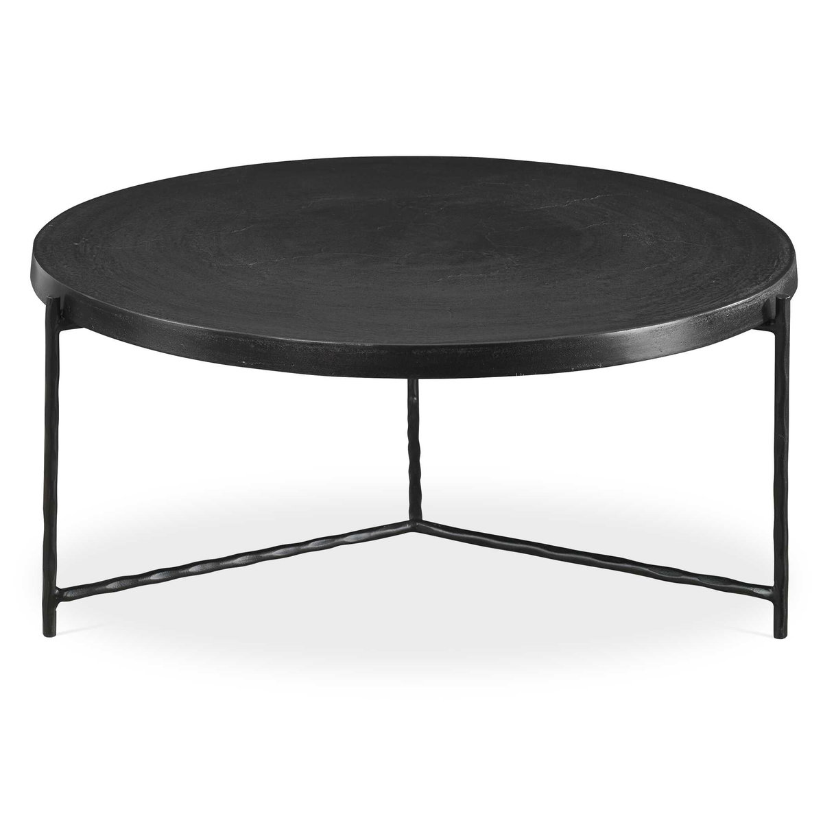 Trellick Modern Coffee Table, by Uttermost, 35.85" width x 16.14" height x 35.85" depth View 1