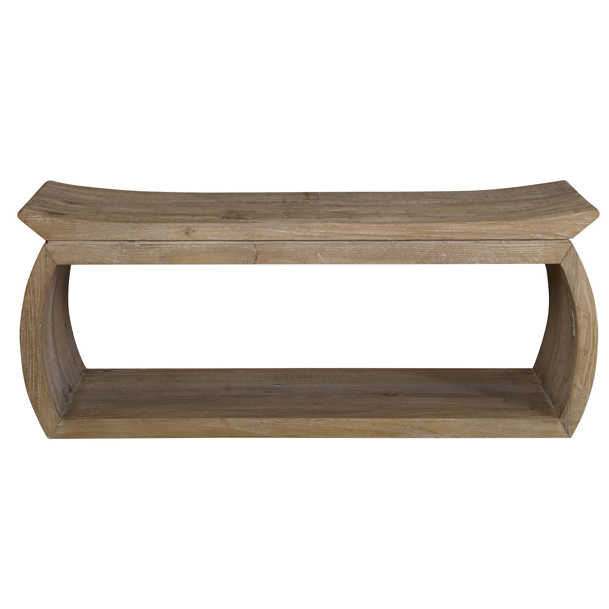Connor Reclaimed Wood Bench, Furniture by Uttermost, 42" width x 17" height x 14" depth View 1