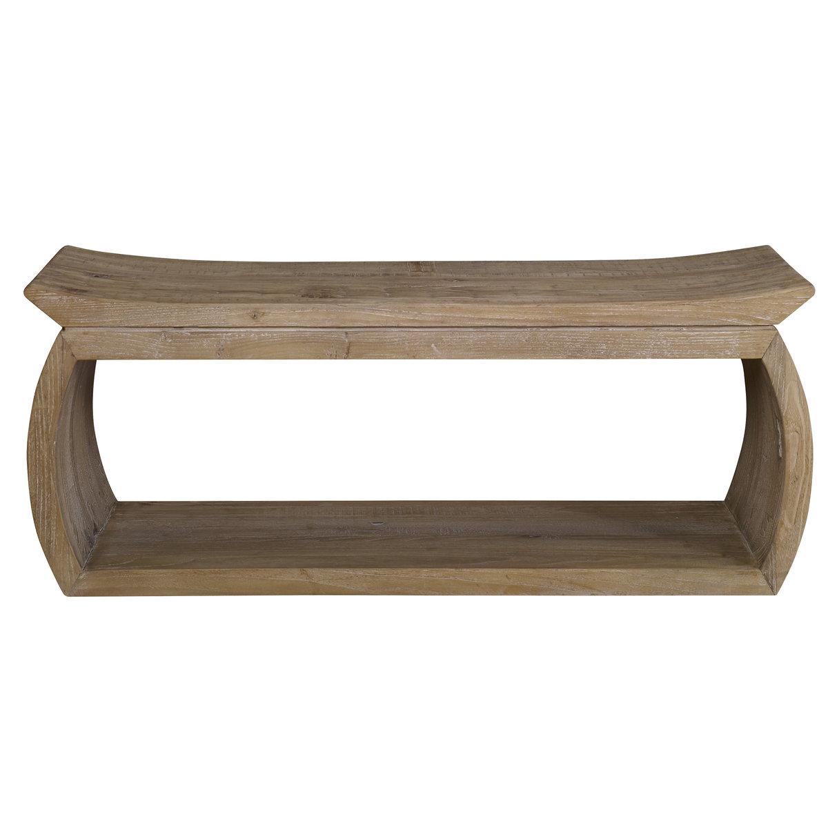 Connor Reclaimed Wood Bench, Furniture by Uttermost, 42" width x 17" height x 14" depth View 1