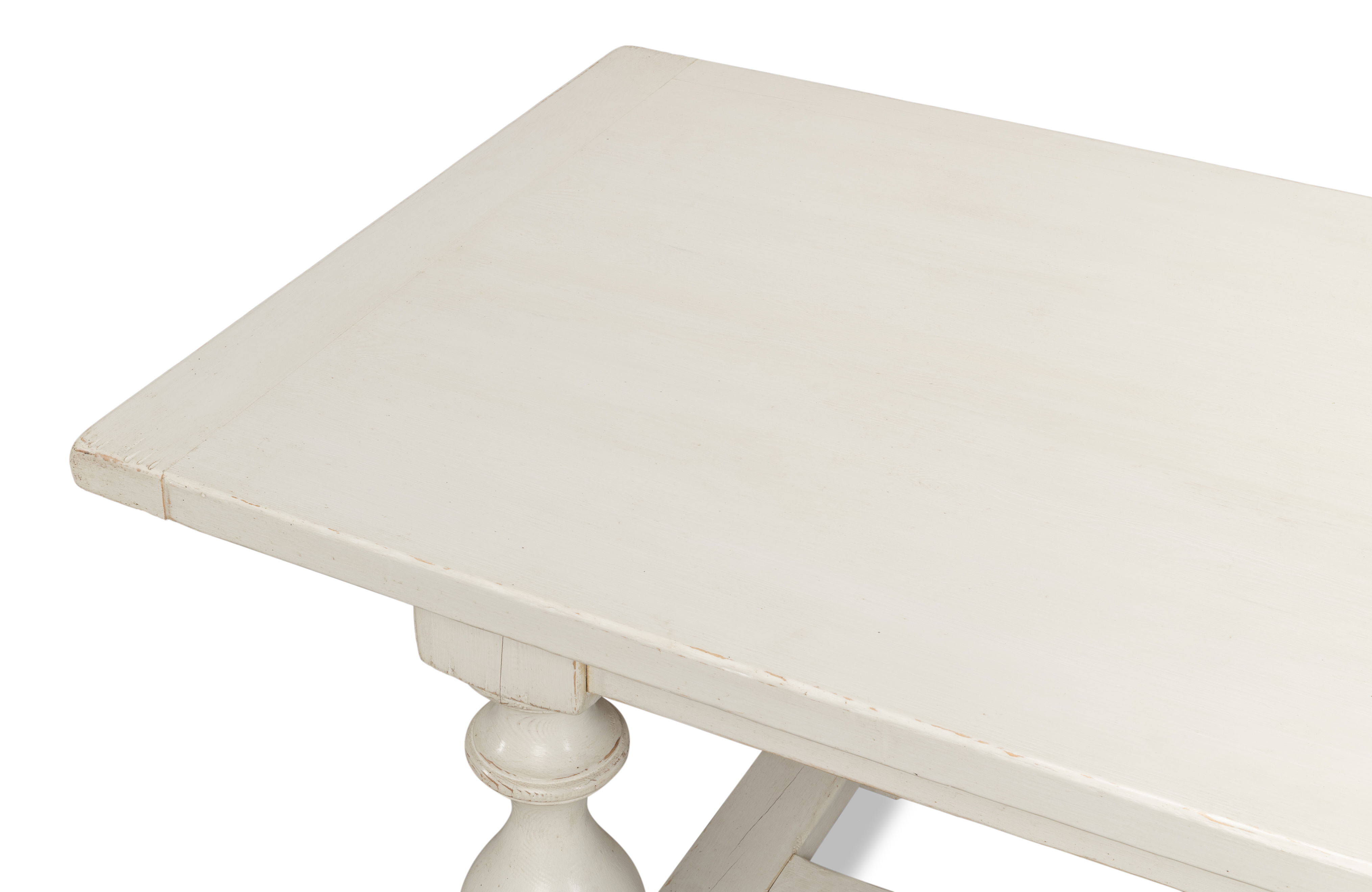 Owen Dining Table, Antique White large image 