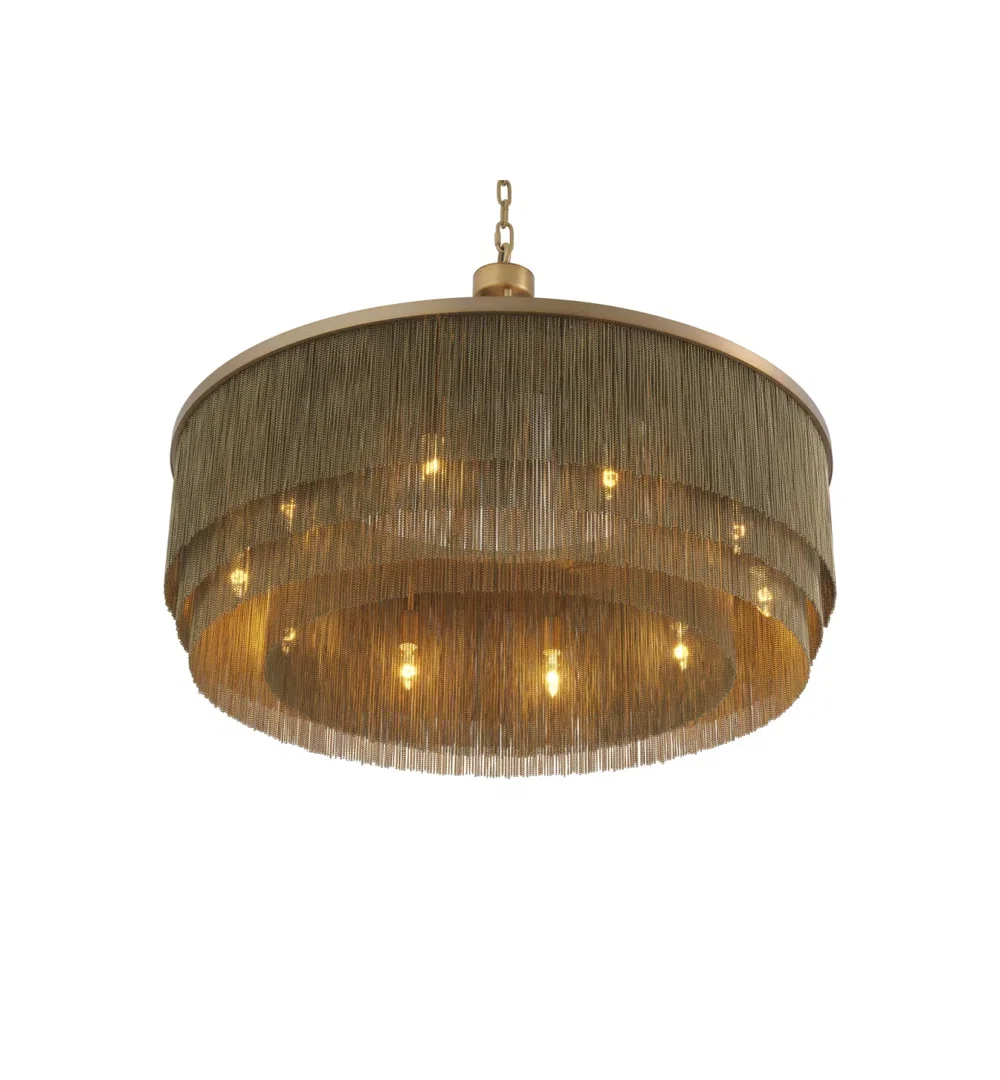 Tissot 10 - Light Chandelier, by Eichholtz USA, 35" width x 24" height x 35" depth View 7