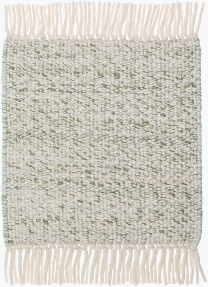 Reliance Handmade Rug, by Surya, 1'6" length x 1'6" width