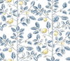 Limoncello Toile Blue Wallpaper thumbnail 0