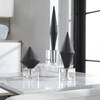 Alize Black Sculptures Set/3, Figurines & Statue by Uttermost, 3.5" width x 14" height x 3.5" depth thumbnail 5