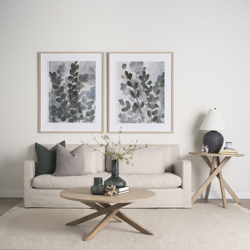 Solana Light Brown Wood Coffee Table