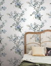 Wild Flowers Jade Peel & Stick Wallpaper thumbnail 1