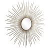 Golden Rays Starburst Mirror, by Uttermost, 3'10.75" width x 3'10.75" height x 1" depth thumbnail 4