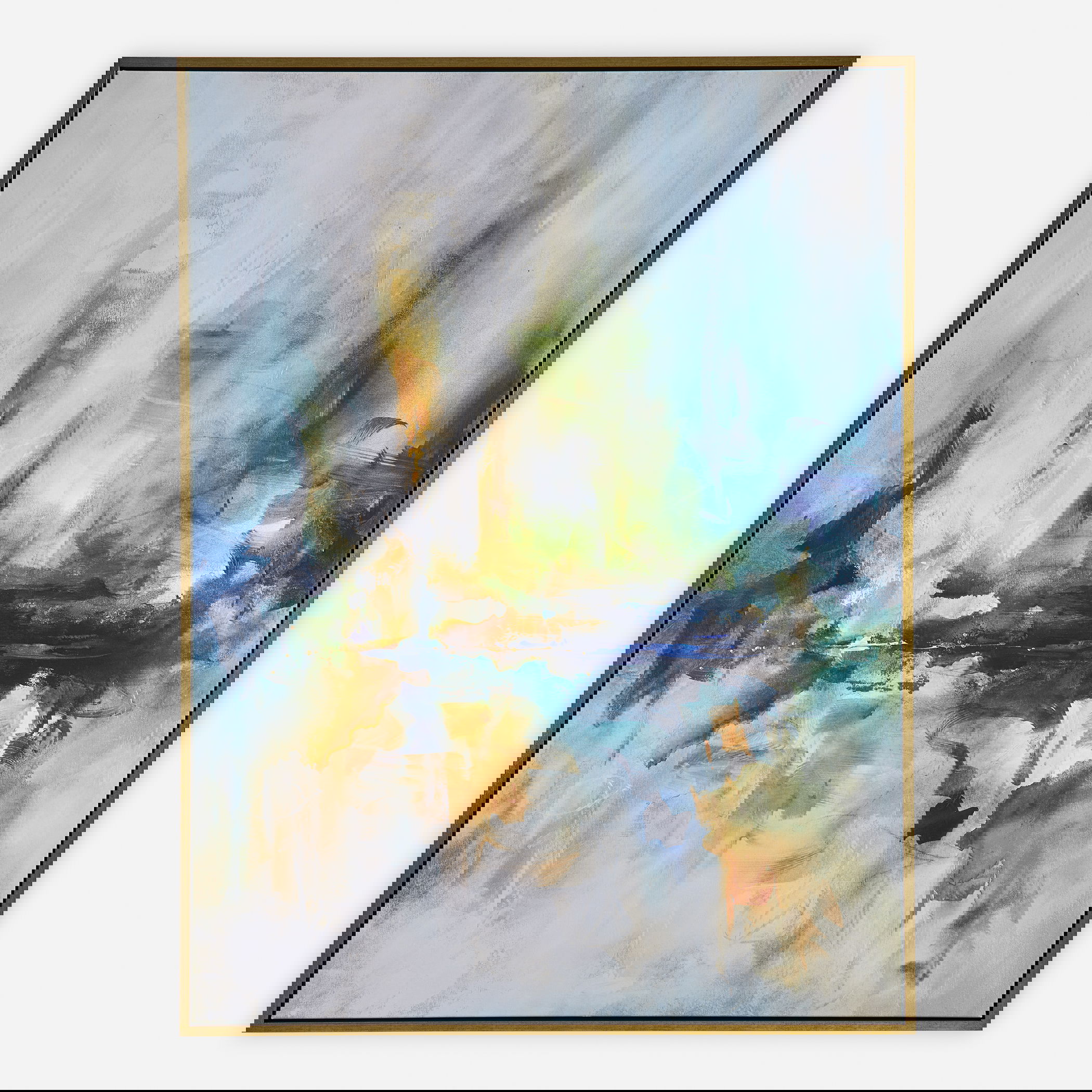 Excursion Framed Abstract Art, Painting by Uttermost, 41.5" width x 55.5" height x 2" depth View 1