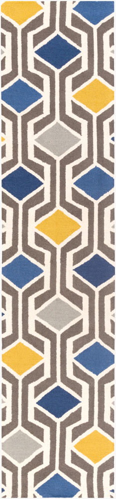 Hilda Handmade Rug, by Surya, 10' length x 2'3" width
