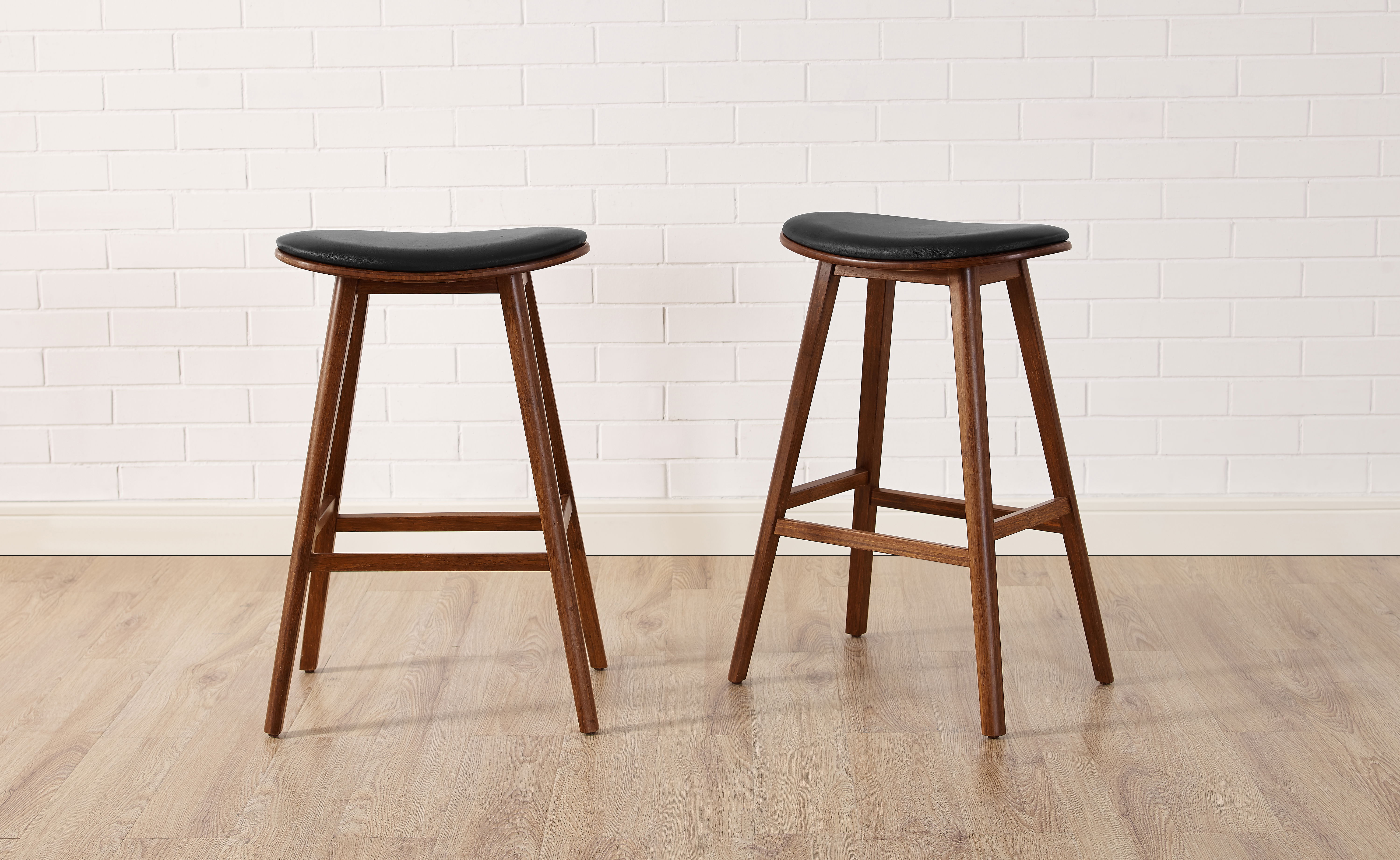 Corona Counter Height Stool, Exotic, (Set of 2), Counter & Bar Stool by Greenington, 13.5" length x 18.5" width x 27.25" height View 4