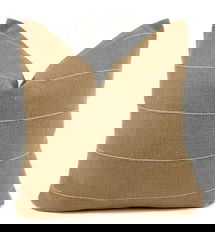 Online Designer Combined Living/Dining Vintage Rust Designer Pillow Cover