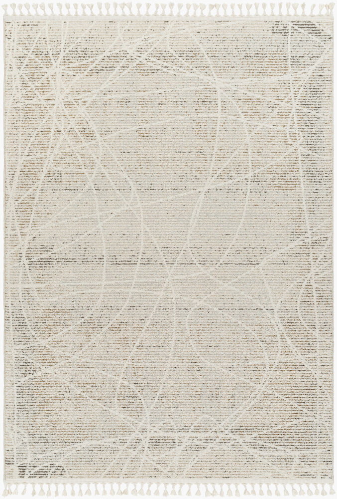 Rudy Machine Woven Rug, by Surya, 1'3.75" length x 1'3.75" width