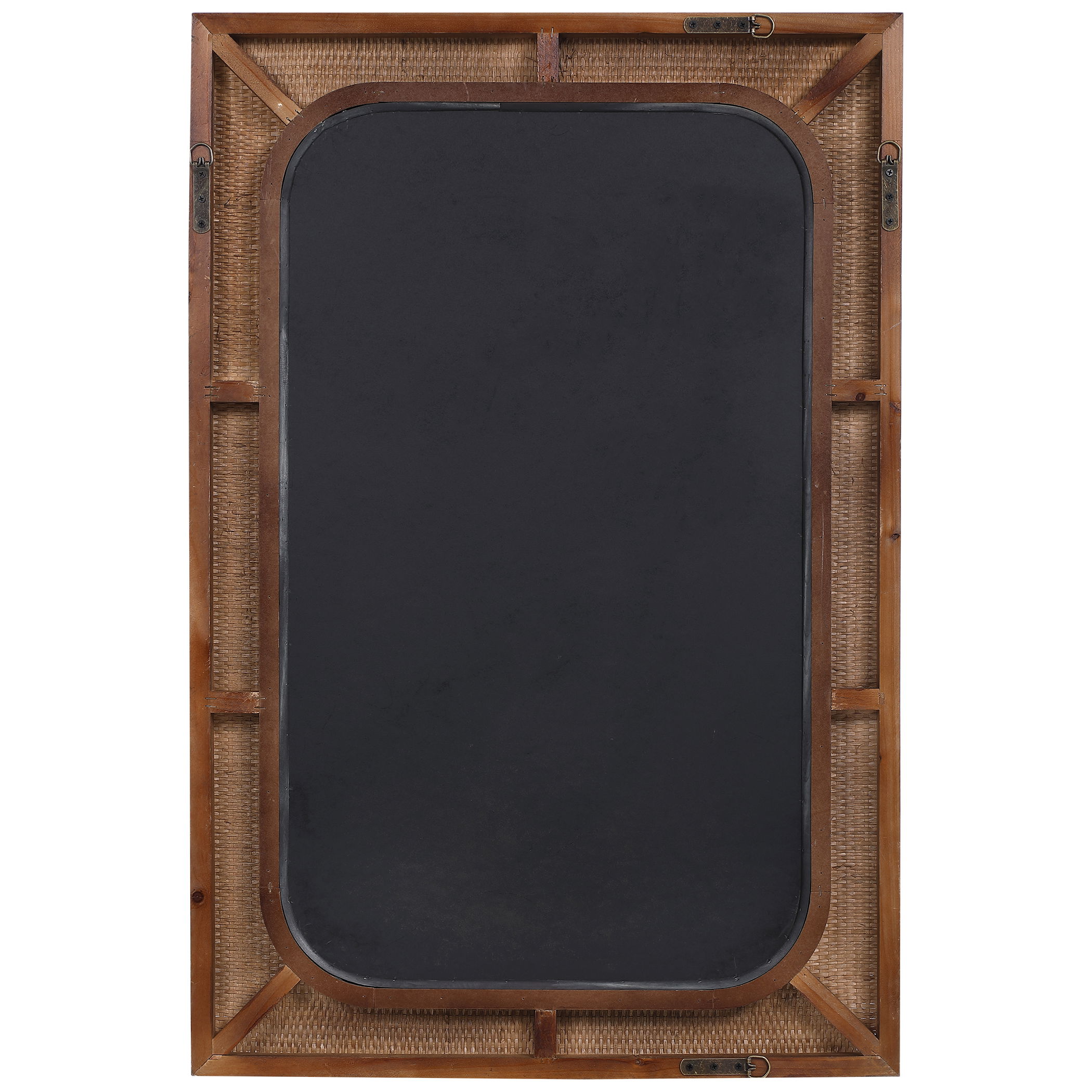 Tahiti Rattan Mirror, by Uttermost, 28" width x 42" height x 1.25" depth View 5