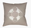 Nautical Accent Pillow, Decorative Pillow by Surya, 18" length x 18" width thumbnail