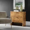 Indus 2 Drawer Burl Chest, Cabinets & Chest by Uttermost, 30" width x 30" height x 17" depth thumbnail 4