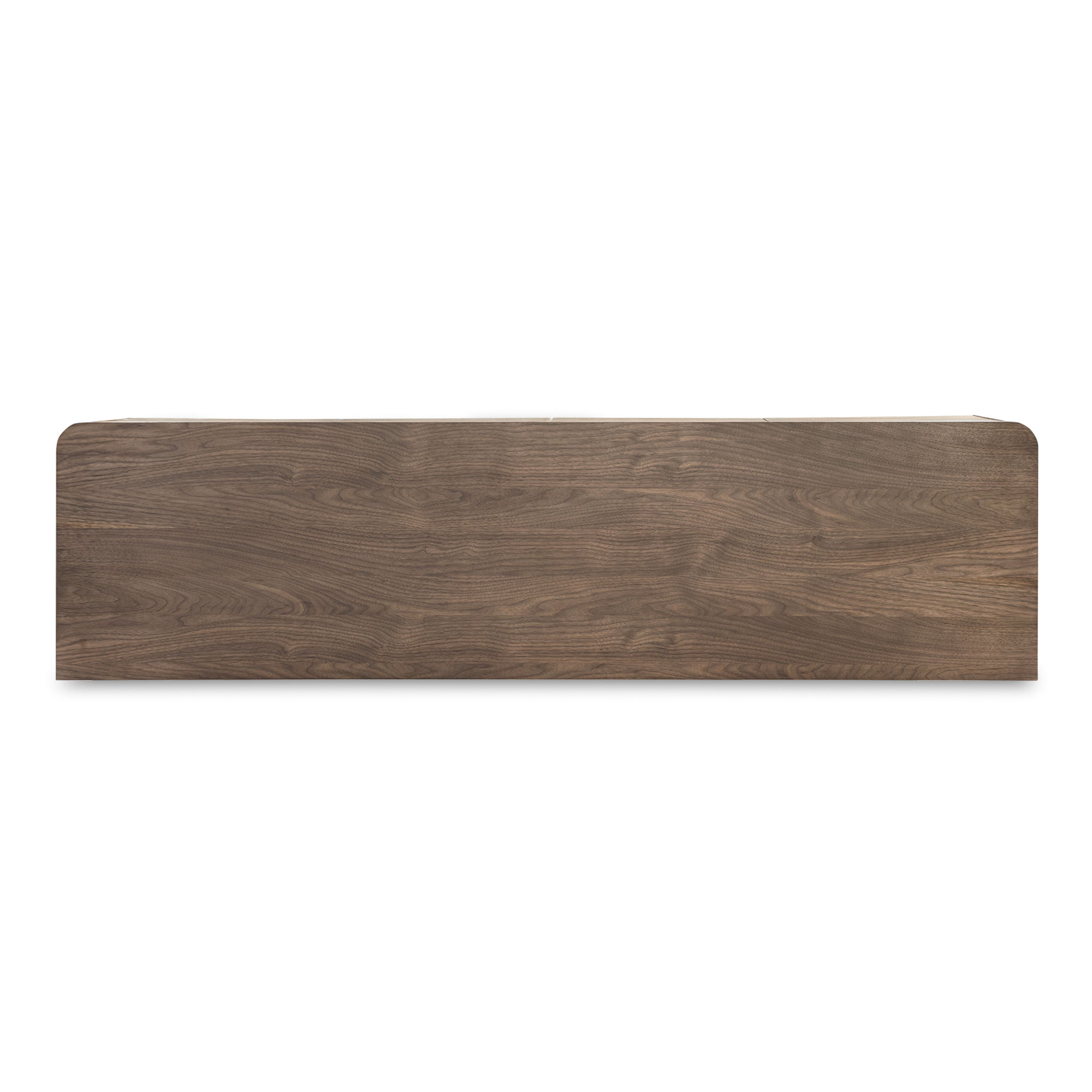 Round Off Sideboard Walnut Brown large image 