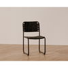 Moma Dining Chair Black Leather- Set Of Two thumbnail 7
