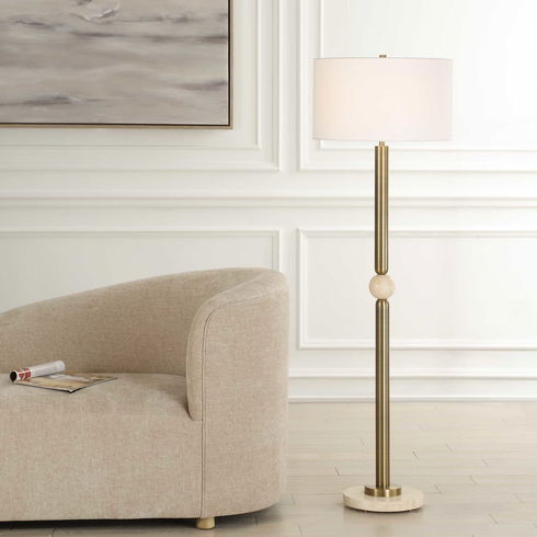 Hudson Gold Floor Lamp