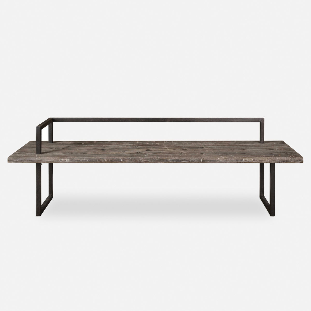 Herbert Reclaimed Wood Bench, Furniture by Uttermost, 80.37" width x 25.87" height x 20.75" depth View 1