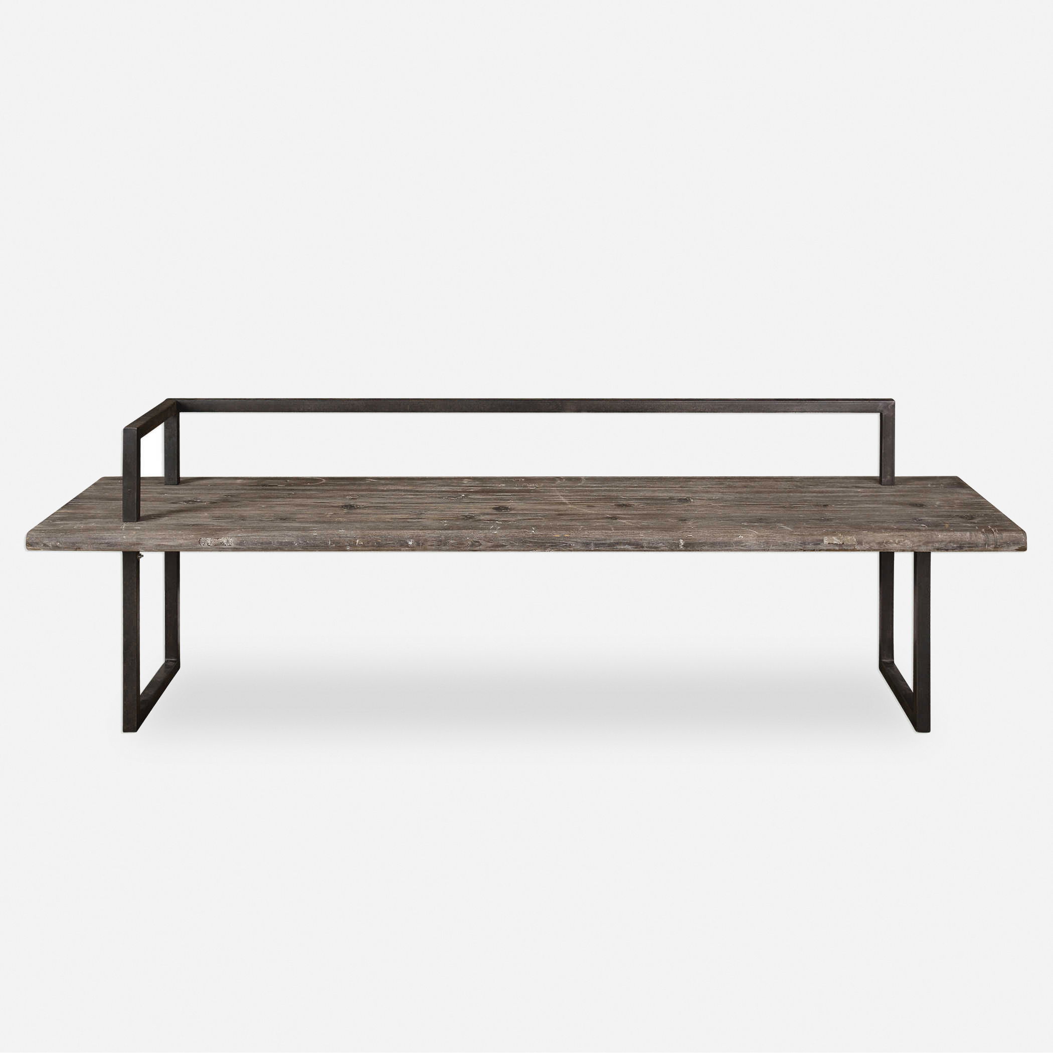 Herbert Reclaimed Wood Bench large image 