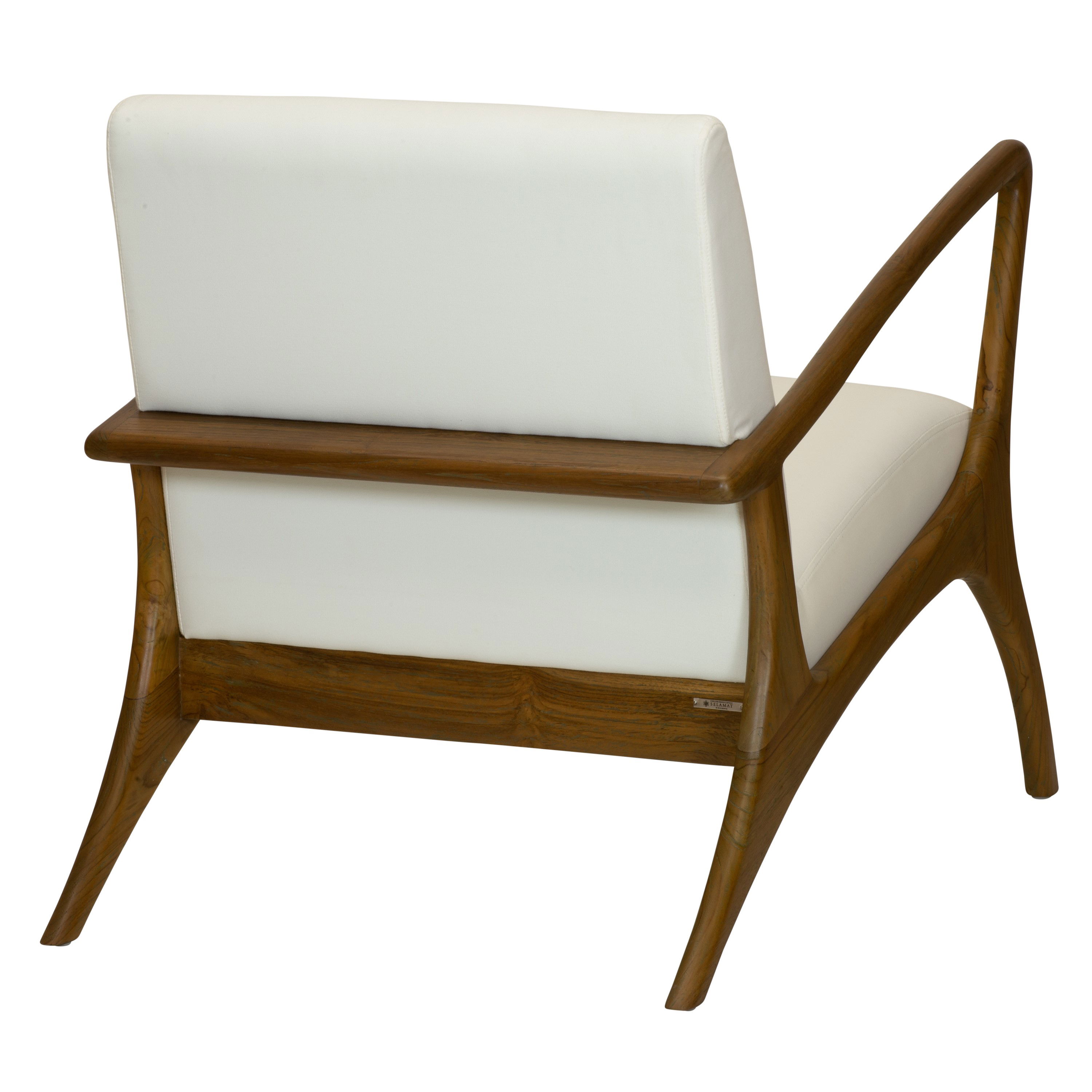 Soren Ventura Outdoor Lounge Chair, Outdoor Chaise Lounge by Woven, 2'2" width x 2'6.75" height x 3'0.25" depth View 4