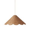Maude Rattan Scallop Pendant thumbnail 0