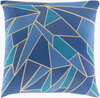 Geometric Shatter Accent Pillow, Decorative Pillow by Surya, 20" length x 20" width thumbnail