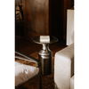 Rassa Accent Table Polished Zinc, Side & End Table by Moe's Home, 14.5" width x 21" height x 14.5" depth thumbnail 4