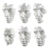 SELF-PORTRAIT WALL DECOR, WHITE, S/6, Art by Uttermost, 9.62" width x 14" height x 5.12" depth thumbnail 5