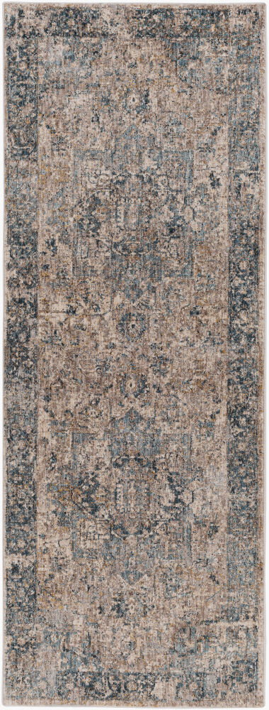 Mirabel Machine Woven Rug, by Surya, 7'2.61" length x 2'7.5" width