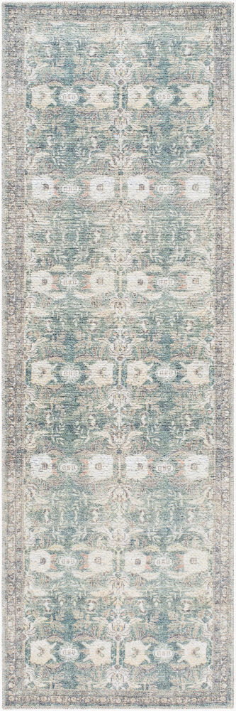 Vinny Machine Woven Rug, by Surya, 7'10.49" length x 2'7.5" width