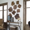 Kalani Teak Wall Art Set/3, by Uttermost, 1'8" width x 1'8" height x 1.2" depth thumbnail 6