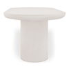 Rocca Dining Table Cream, by Moe's Home, 82.68" width x 30.12" height x 39.37" depth thumbnail 3