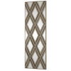 Tahira Geometric Argyle Pattern Wall Mirror, Sculptural Wall Art by Uttermost, 24" width x 72" height x 1.75" depth thumbnail 5
