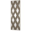 Tahira Geometric Argyle Pattern Wall Mirror, by Uttermost, 24" width x 72" height x 1.75" depth thumbnail 5
