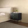 Reagan Nightstand Black, by Moe's Home, 25" width x 24.25" height x 18.5" depth thumbnail 12