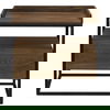 Vancouver Side Table Light Brown, Side & End Table by Moe's Home, 23" width x 24.75" height x 20" depth thumbnail 1