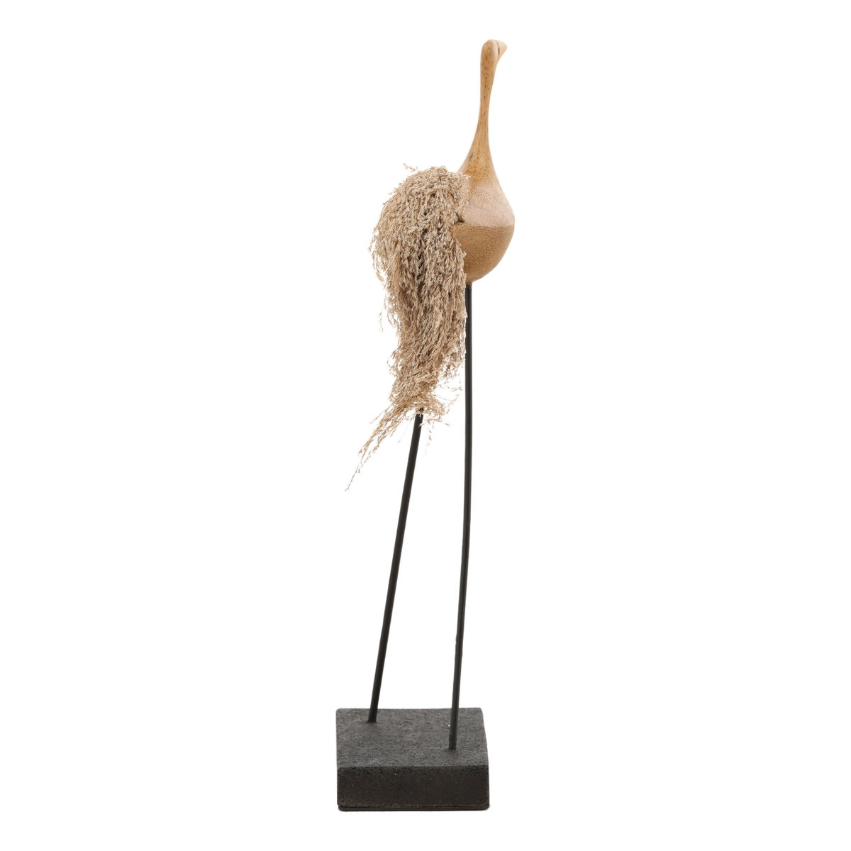 Dianthe Sculpture Natural, Decor by Dovetail, 23.62" width x 18.89" height x 3.93" depth View 3