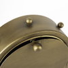 Marian  Gold Studded Table Clock, by Mercana, 7.48" length x 5.71" width x 12.99" height thumbnail 12