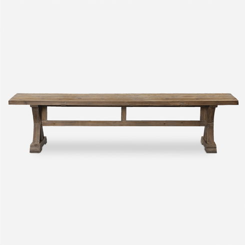 Stratford Salvaged Wood Bench