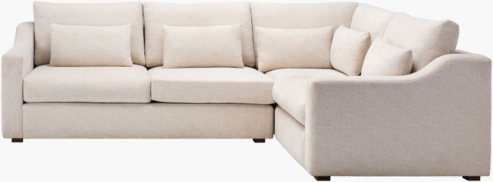 Pedersen Sectional, Sectional Sofa by Surya, 71" width x 36" height